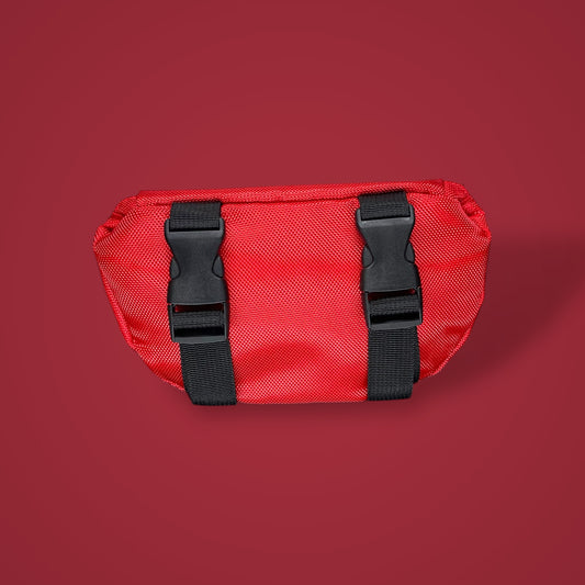 RED SADDLE POUCH