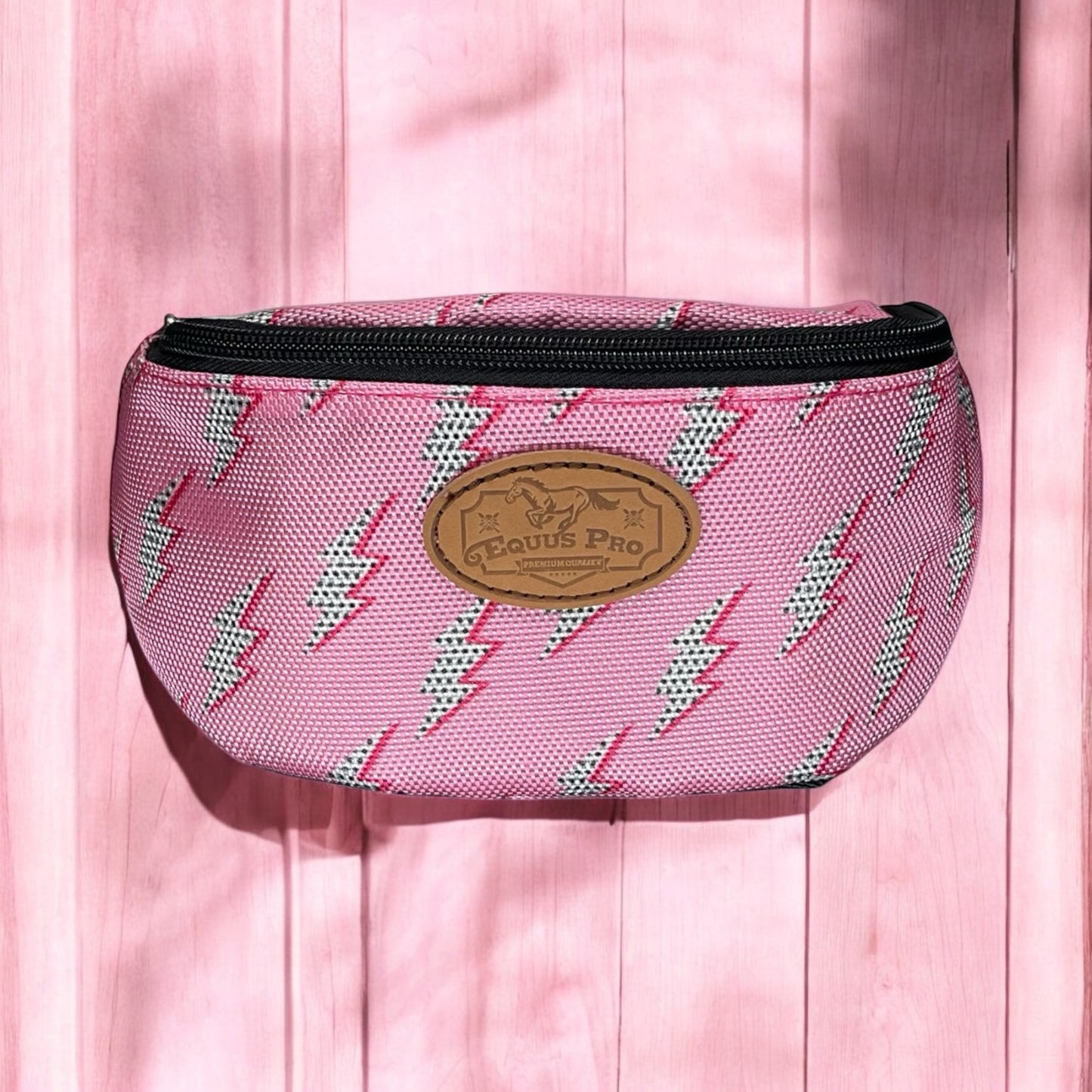 Pink Lightning Saddle Bag