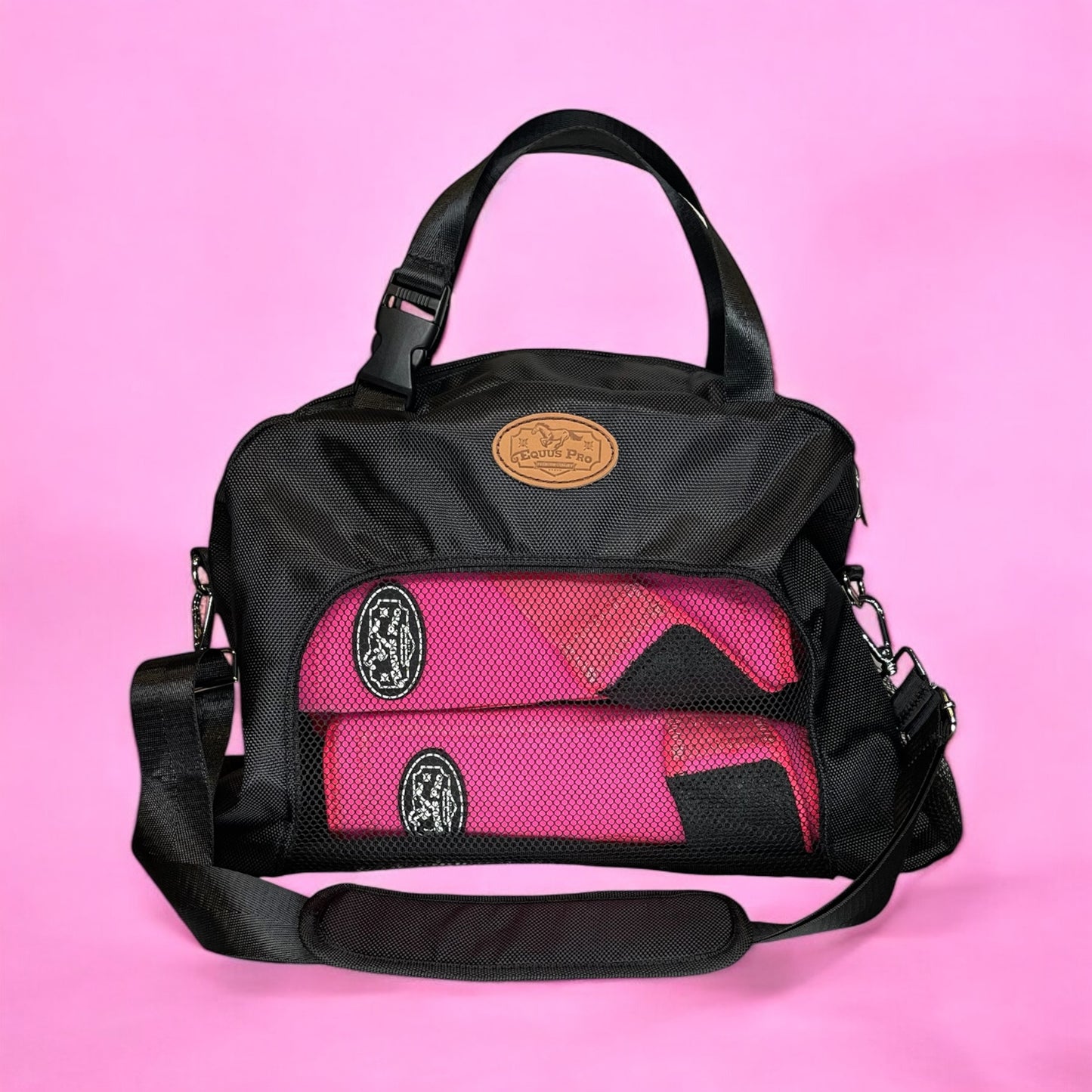 BLACK BOOT & TACK BAG