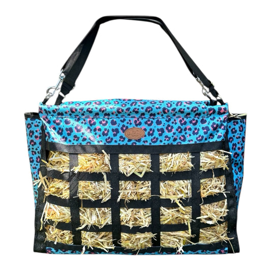 HAY BAG – LIMITED EDITION - AQUA CHEETAH